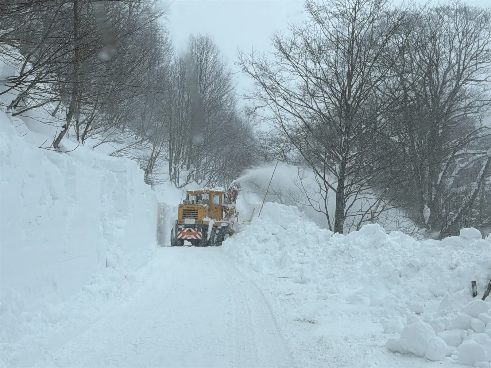 除雪作業